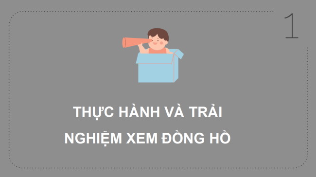 PowerPoint Bài 31: Thực hành và trải nghiệm xem đồng hồ, xem lịch