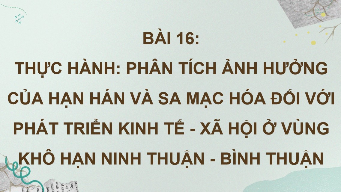 PowerPoint Bài 16 Địa lí 9 CTST