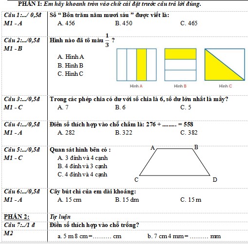 de thi hoc ki 1 toan 3 ctst 2*502000