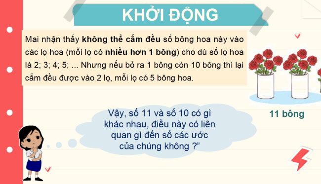 PowerPoint Toán 6 Bài 10: Số nguyên tố