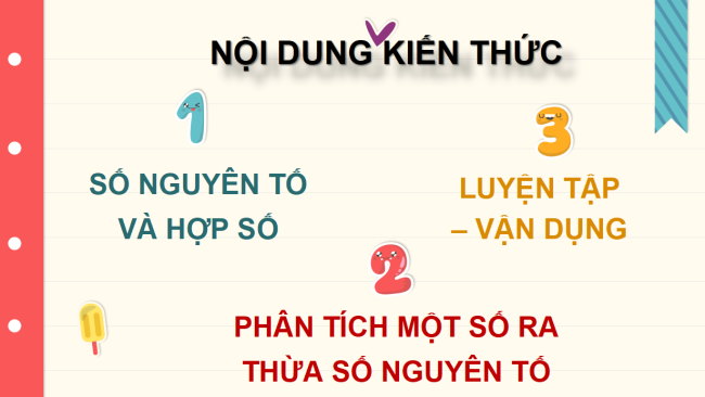 PowerPoint Toán 6 Bài 10: Số nguyên tố