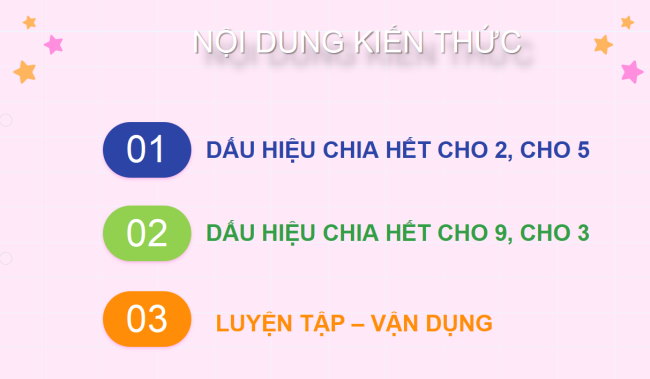 PowerPoint Toán 6 Bài 9: Dấu hiệu chia hết