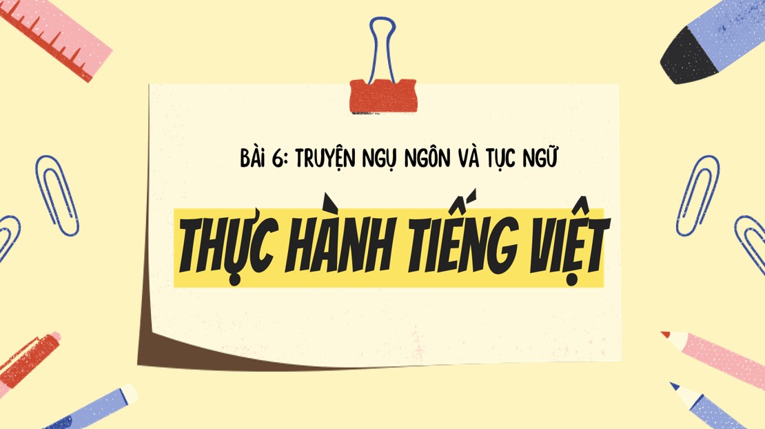 PowerPoint Bài Thực hành tiếng Việt Bài 6 Văn 7 Cánh Diều