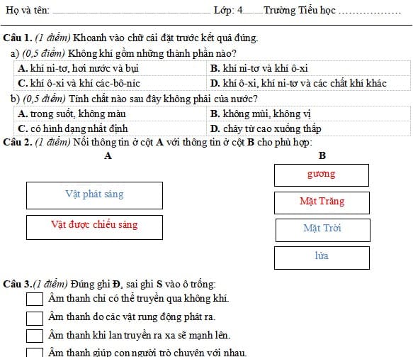 de thi khoa hoc lop 4 hoc ki 1 ket noi tri thuc 3*503684