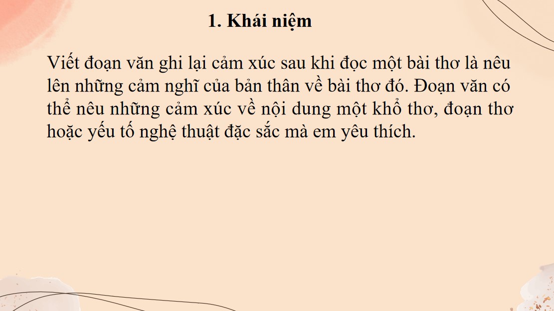 PowerPoint Viết đoạn văn ghi lại cảm xúc Văn 7 Cánh Diều