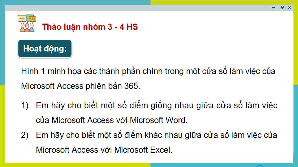 Làm quen với Microsoft Access