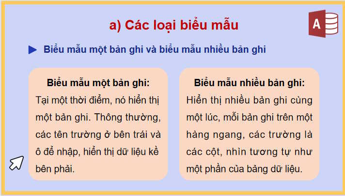 Tạo và sử dụng biểu mẫu