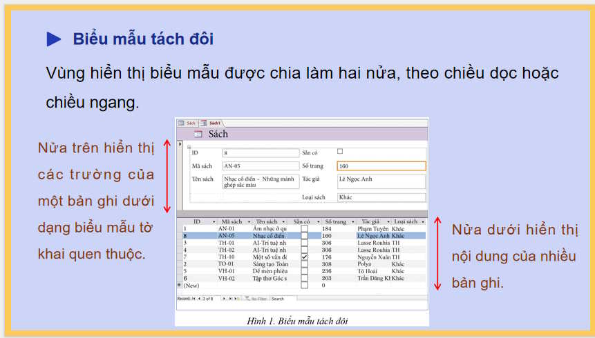 Tạo và sử dụng biểu mẫu