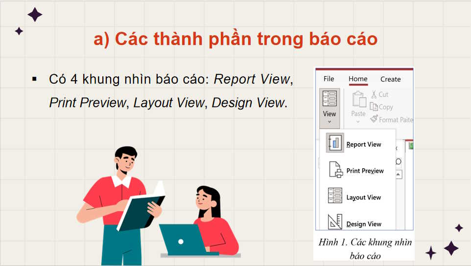Chỉnh sửa các thành phần giao diện