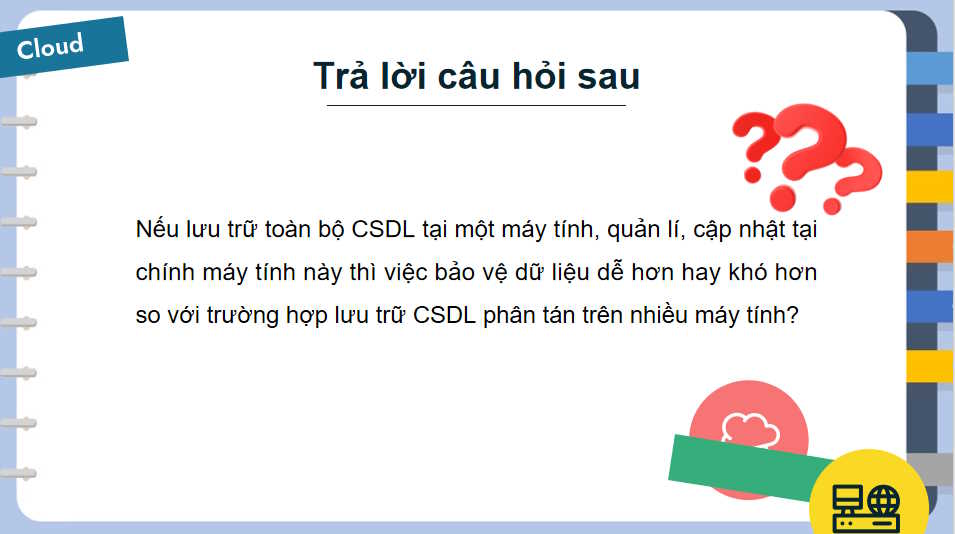 Các loại kiến trúc của hệ CSDL