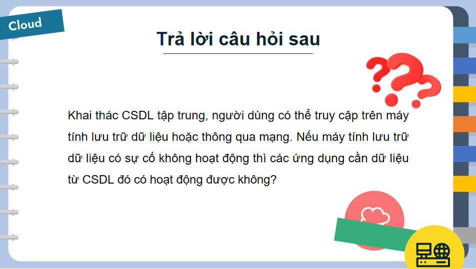 Các loại kiến trúc của hệ CSDL