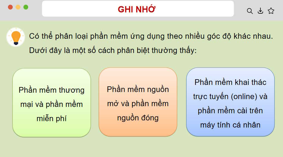 Giáo án PowerPoint Tin học 11 Bài 5 Phần mềm ứng dụng và dịch vụ phần mềm