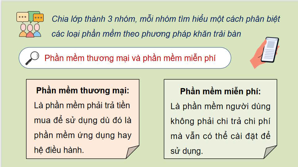 Giáo án PowerPoint Tin học 11 Bài 5 Phần mềm ứng dụng và dịch vụ phần mềm