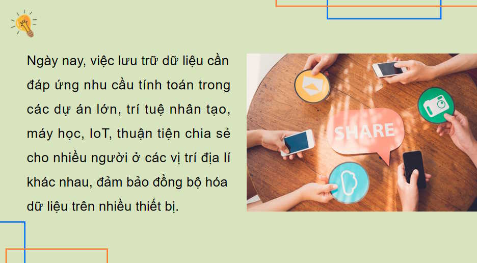 Giáo án PowerPoint Tin học 11 Bài 1 Lưu trữ trực tuyến