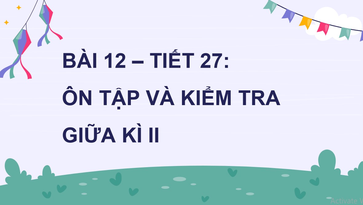 Giáo án điện tử Bài 12 Tiết 27 Âm nhạc 9 Kết nối tri thức