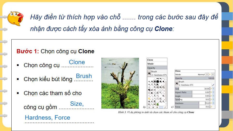 Tẩy xoá ảnh trong GIMP