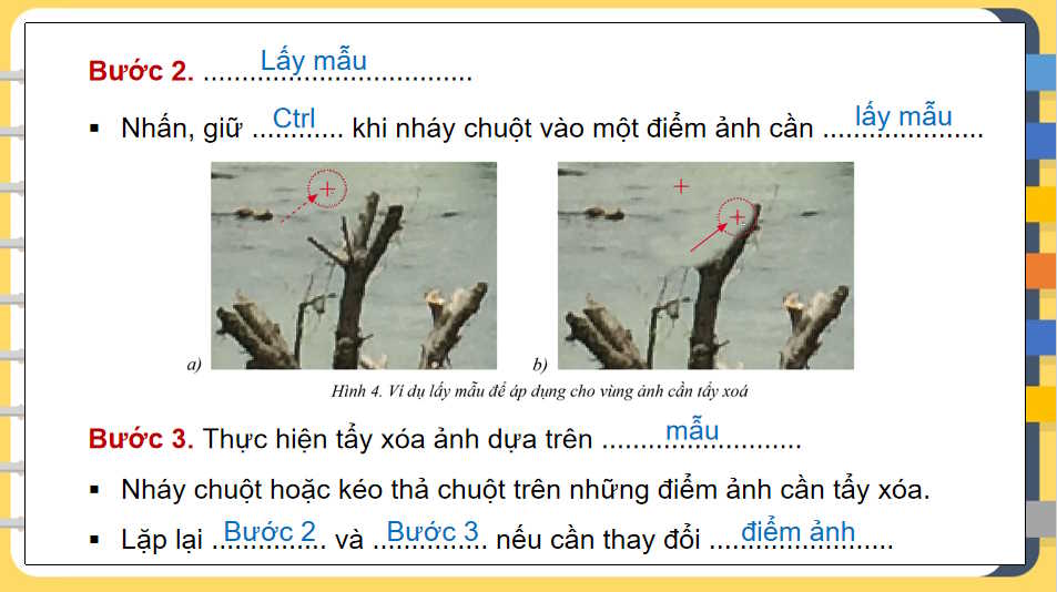 Tẩy xoá ảnh trong GIMP