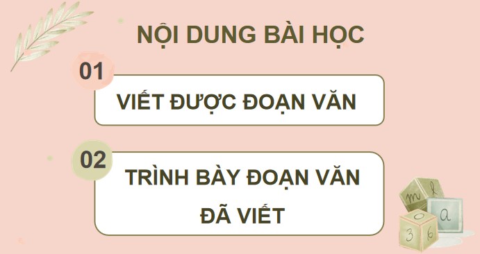 PowerPoint Tieng Viet 4 Bai 9 Luyen tap viet doan van ve mot cau chuyen em thich 4*506219
