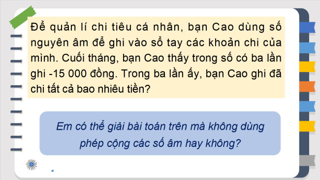 PowerPoint Toán 6 Bài 16: Phép nhân số nguyên