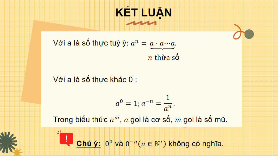 Lũy thừa với số mũ thực