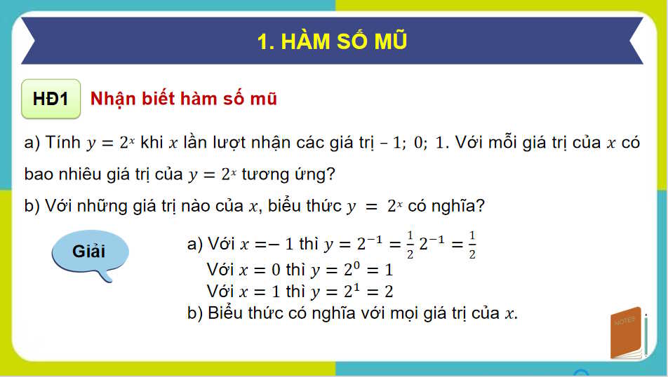 Lũy thừa với số mũ thực