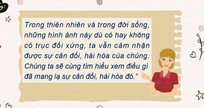 PowerPoint Toán 6 Bài 22: Hình có tâm đối xứng