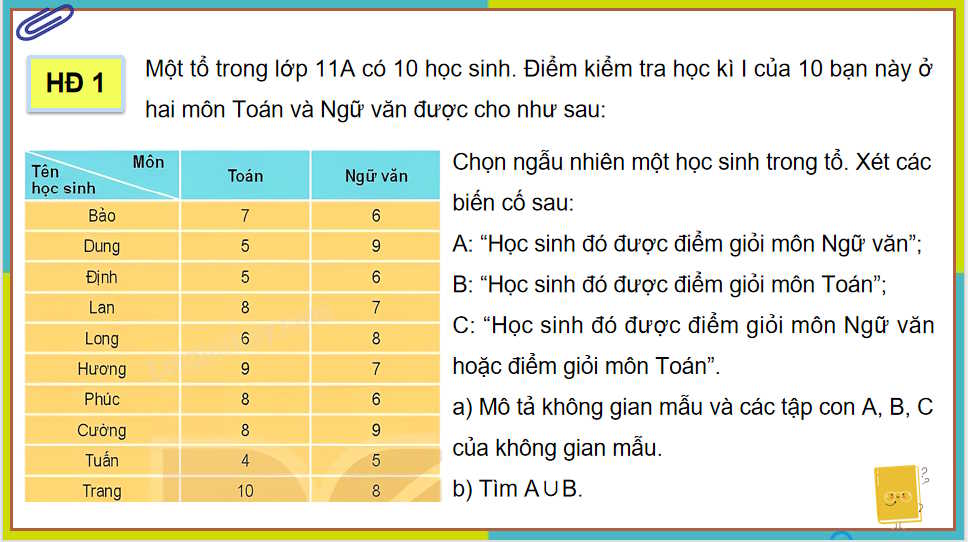  Biến cố hợp biến cố giao biến cố độc lập