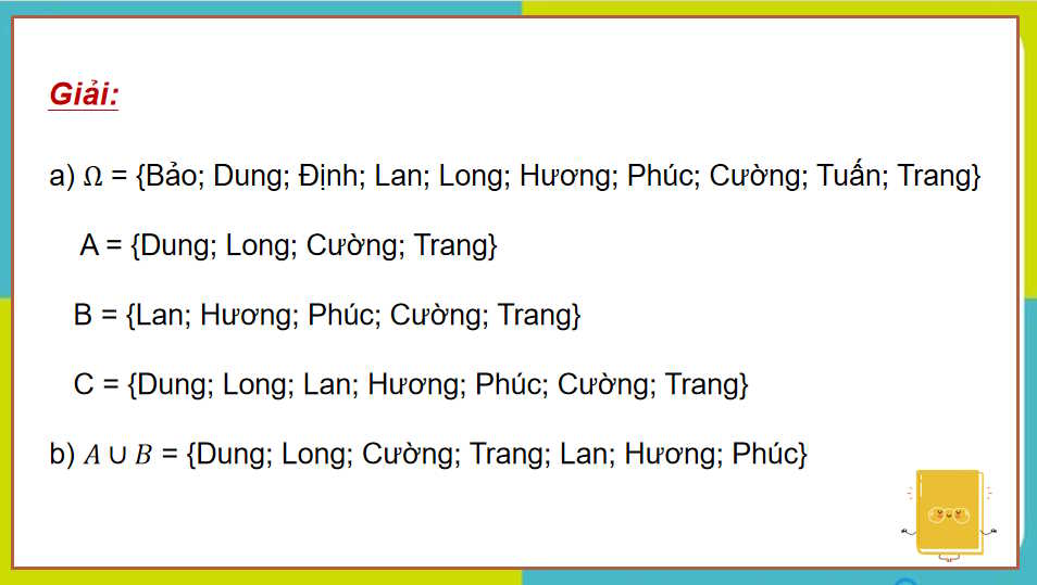  Biến cố hợp biến cố giao biến cố độc lập