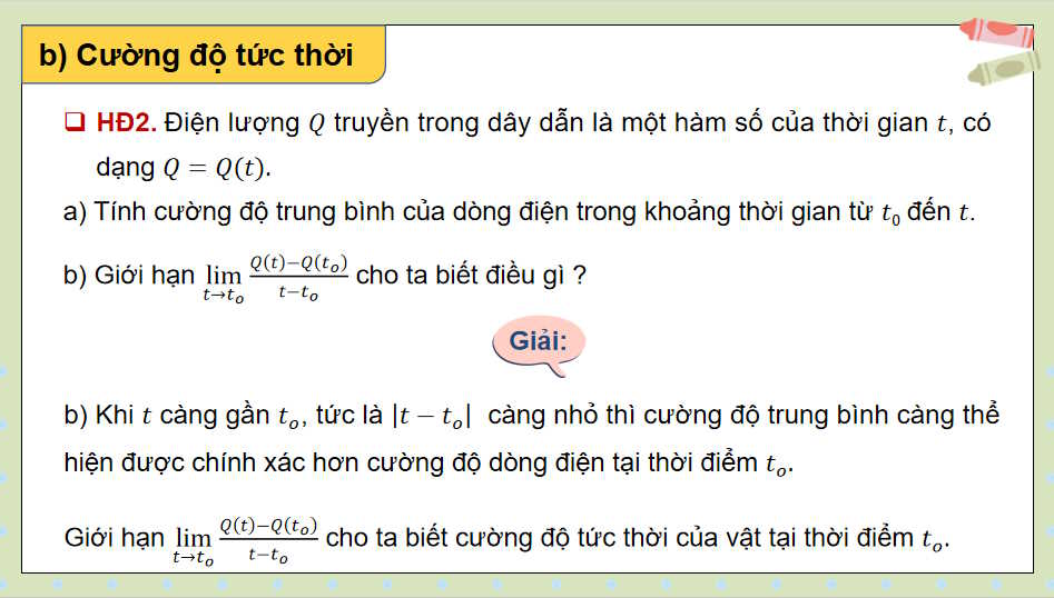  Định nghĩa và ý nghĩa của đạo hàm