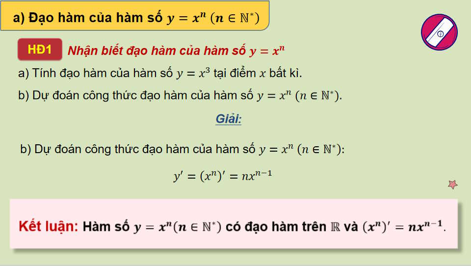  Các quy tắc tính đạo hàm