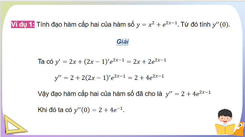  Đạo hàm cấp hai