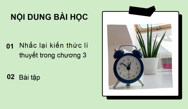 PowerPoint Toán 6 Bài tập cuối chương 3