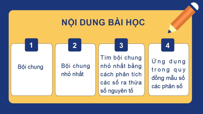 PowerPoint Toán 6 Bài 13: Bội chung. Bội chung nhỏ nhất
