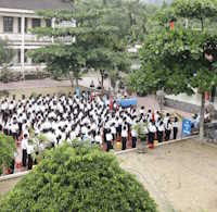 Giáo án Sinh hoạt dưới cờ lớp 5 Em và trường học thân yêu tuần 2