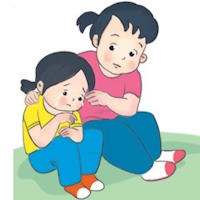 PowerPoint Đạo đức 1 Bài 9: Chăm sóc, giúp đỡ em nhỏ tích hợp AI