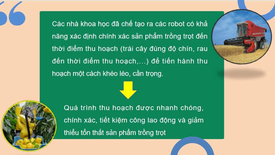  Bài 20: Công nghệ cao trong thu hoạch và bảo quản sản phẩm trồng trọt
