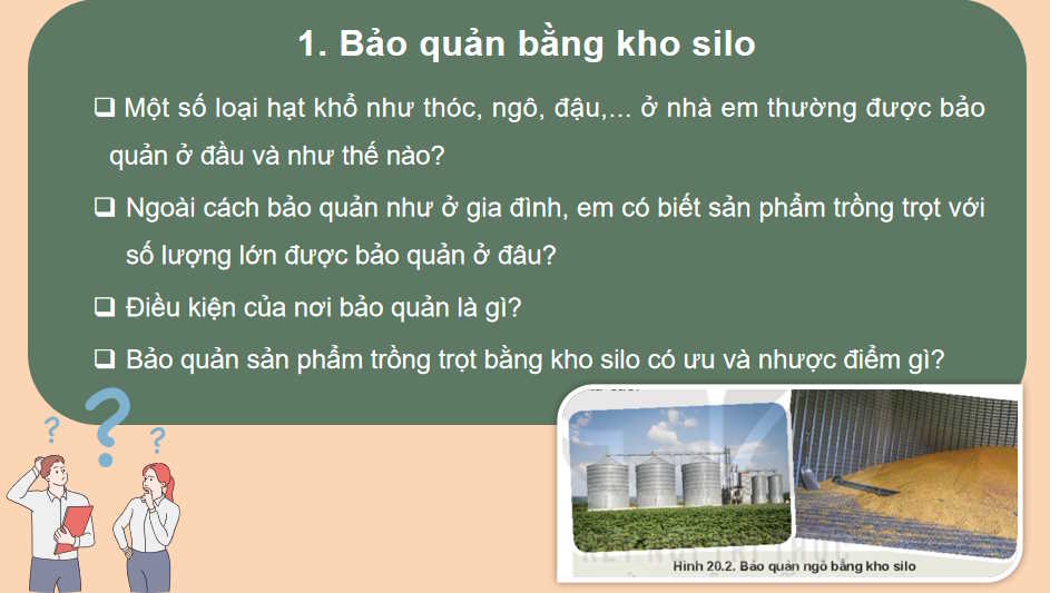  Bài 20: Công nghệ cao trong thu hoạch và bảo quản sản phẩm trồng trọt