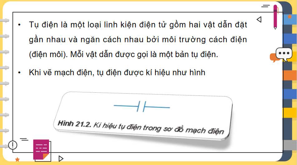 Vật lí 11 Bài 21: Tụ điện