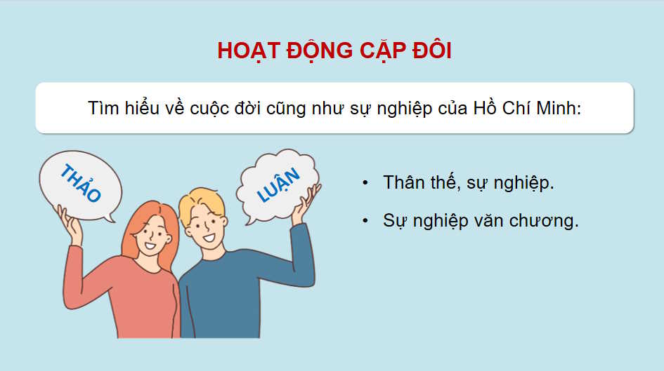 Ngữ văn 12 Bài 6: Tác gia Hồ Chí Minh