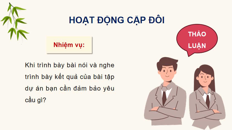 Ngữ văn 12 Bài 6: Trình bày kết quả của bài tập dự án