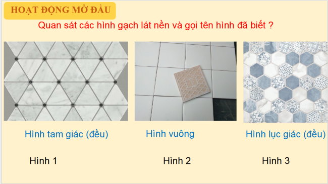 PowerPoint Toán 6 Bài 1: Tam giác đều. Hình vuông. Lục giác đều