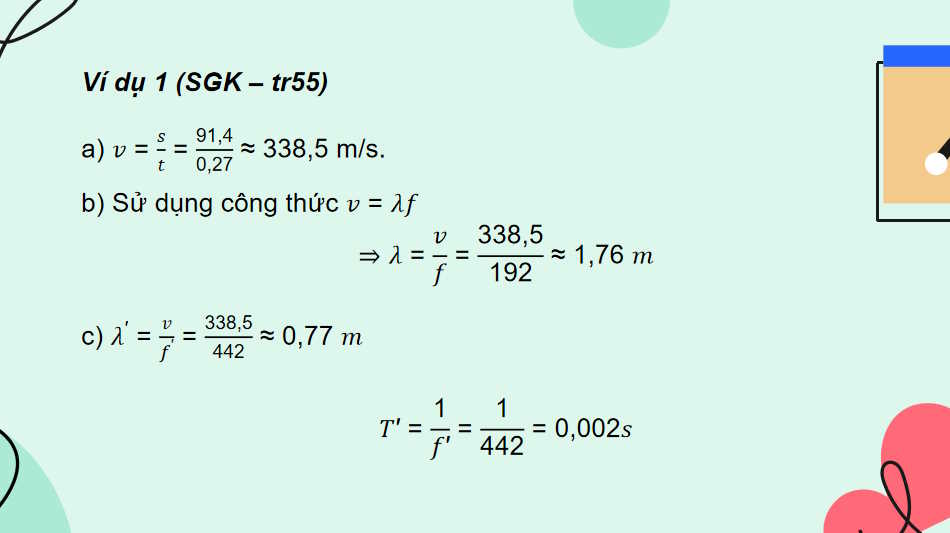 Giáo án Vật lí 11 Bài 14: Bài tập về sóng