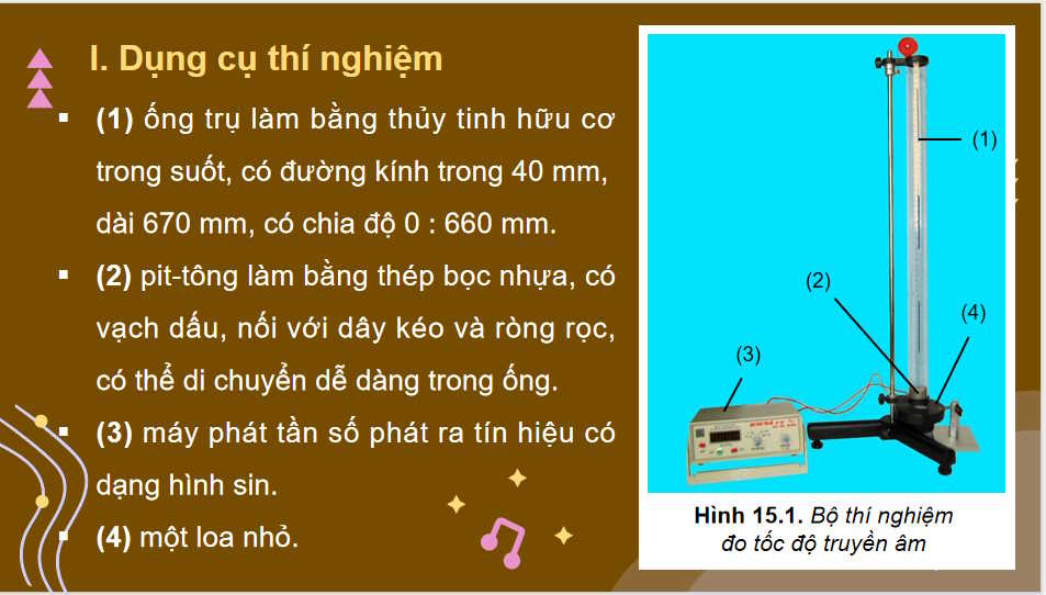 Giáo án Vật lí 11 Bài 15: Thực hành Đo tốc độ truyền âm
