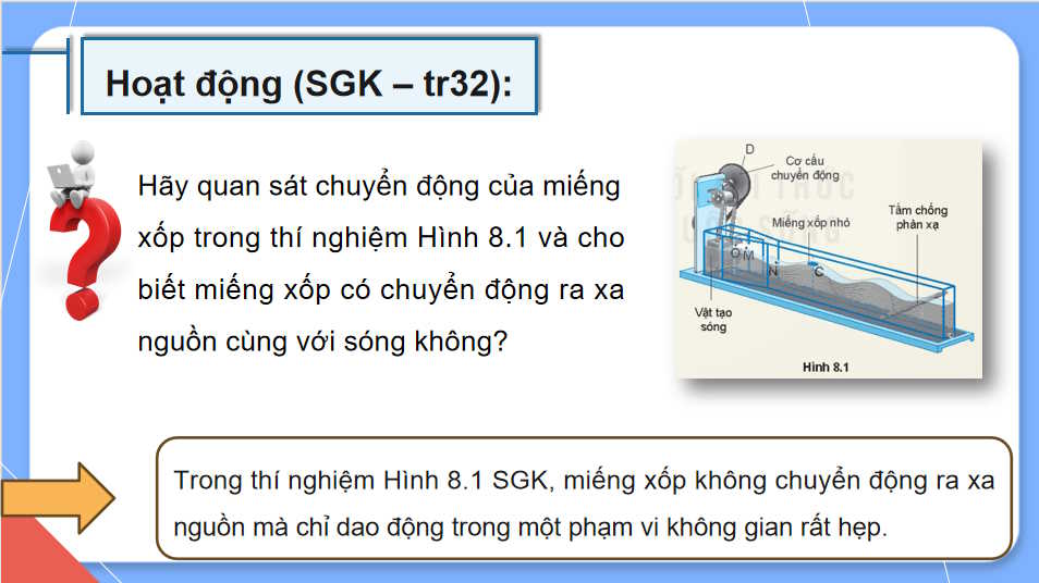 Giáo án Vật lí 11 Bài 8: Mô tả sóng
