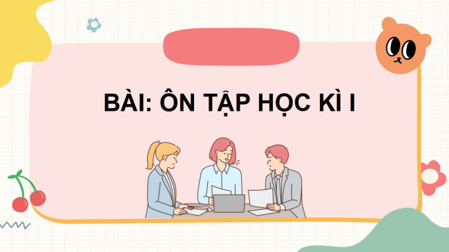 PowerPoint Công nghệ 4 Ôn tập học kì 1