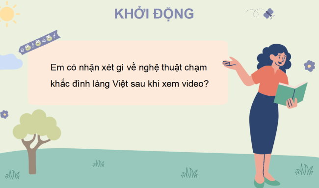 PowerPoint Mĩ thuật 4 Chủ đề 1: Vẻ đẹp trong điêu khắc đình làng Việt Nam