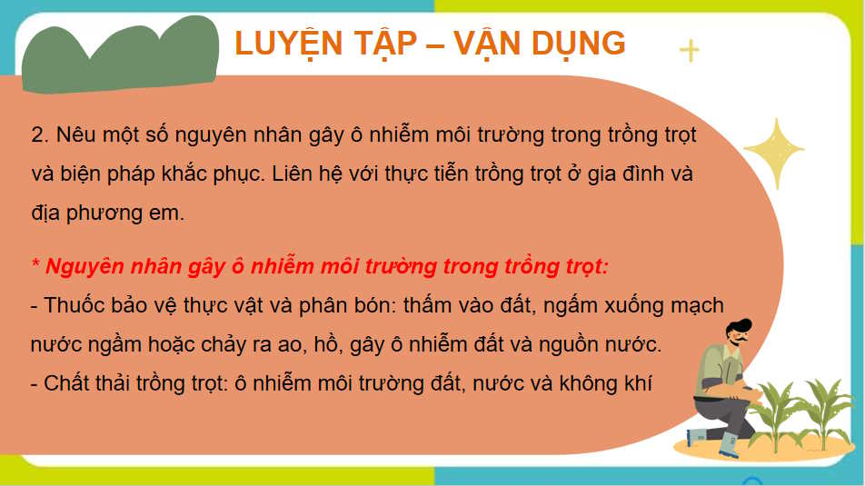 Công nghệ 10 Ôn tập chương VIII