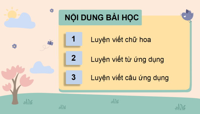 PowerPoint Bài 6: Ôn chữ viết hoa G, H