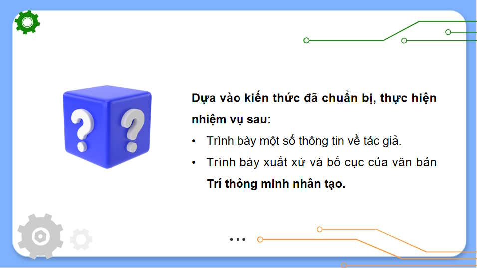 Giáo án PowerPoint Ngữ văn 11 Bài 8: Trí thông minh nhân tạo