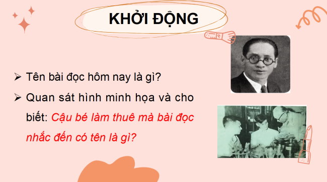 PowerPoint Bài 7: Từ cậu bé làm thuê